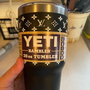 Brand new YETI Louis Vitton tumbler